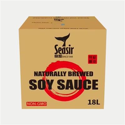 Náttúrulega brugguð sojasósa